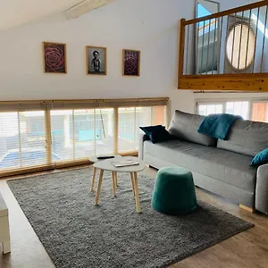  Apartment Loft 60m2 2-4 Personnes Avec Garage Et Wifi 3 Rue St Joseph St Etienne Proche Centre-ville Frankreich